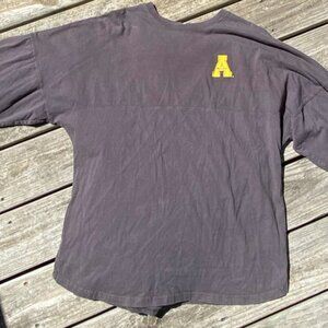 APP STATE MOUNTAINEERS Long Sleeve Spirit Jersey w/Thumb Hole Collegiate Size M